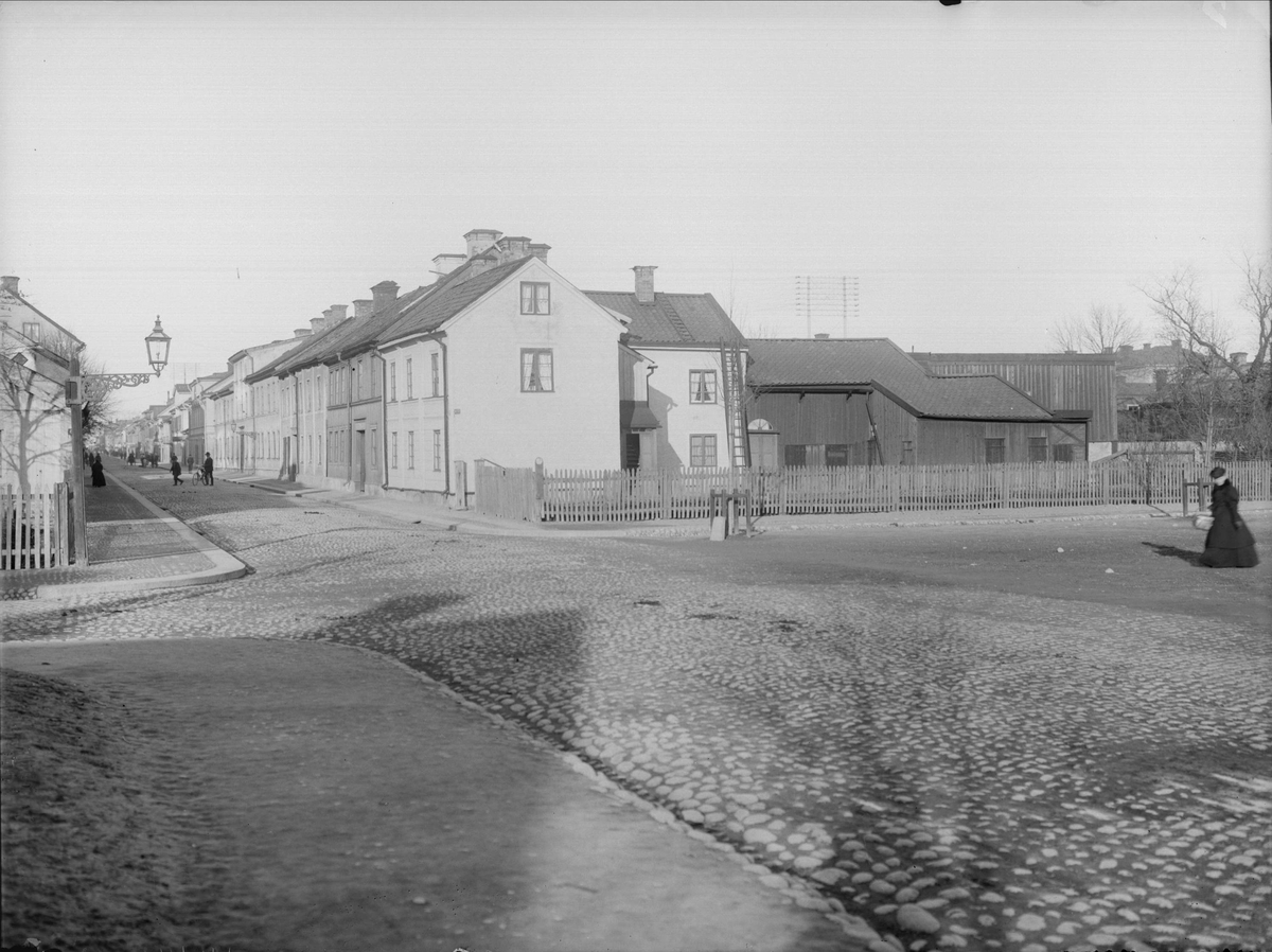 Alfred Dahlgren, Kungsängsgatan - Hamnesplanaden, Kungsängen, Uppsala 1901 - 1902