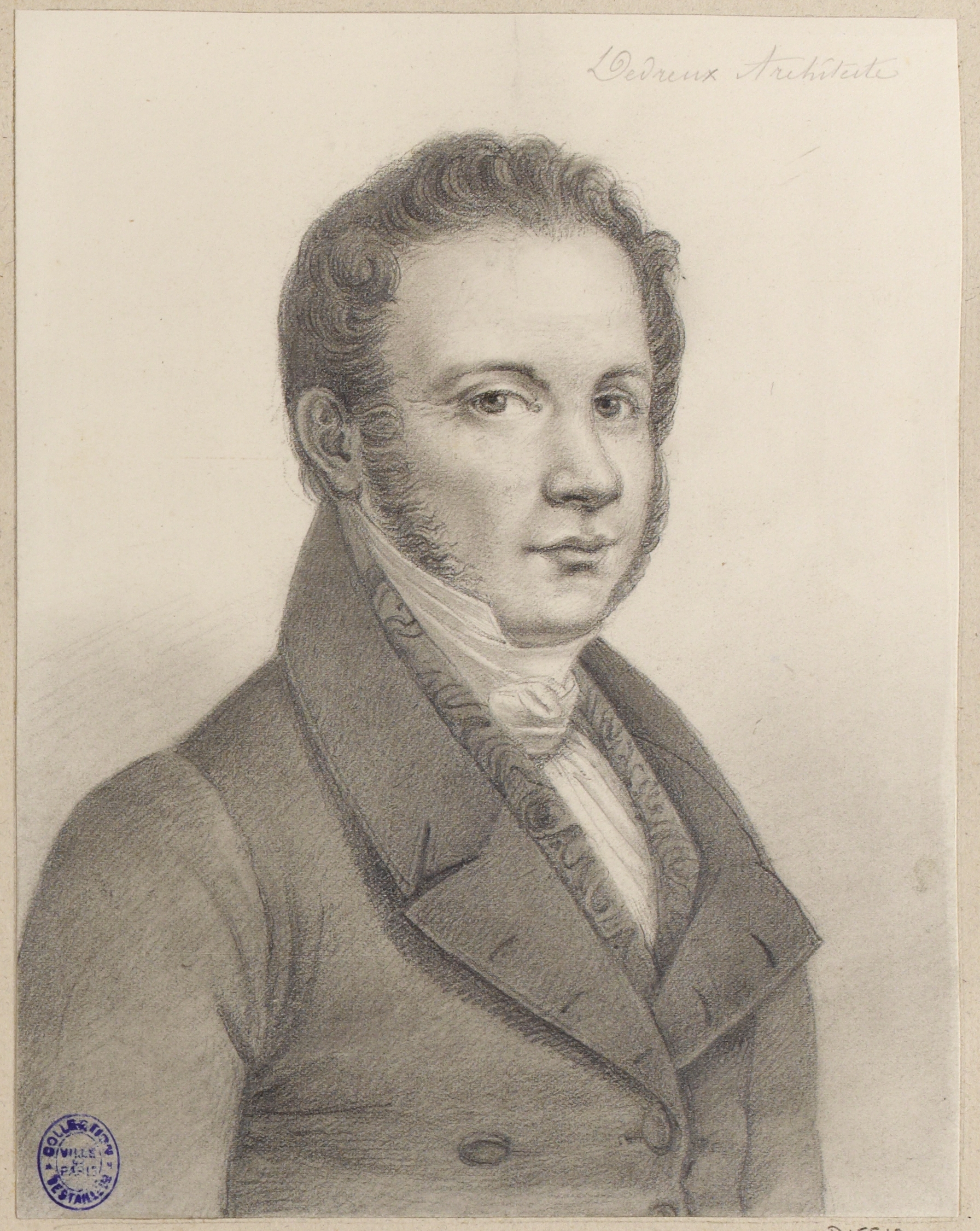 Anonyme, Portrait de l'architecte Dedreux