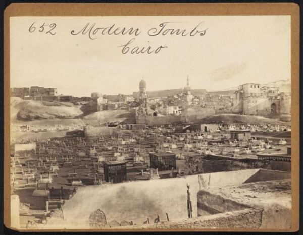 Francis Frith, Modern Tombs Cairo