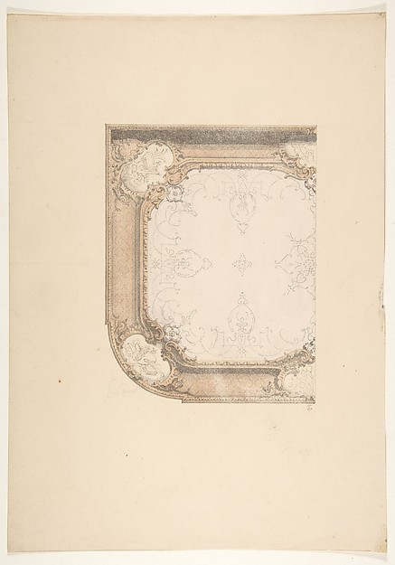 Jules-Edmond-Charles Lachaise, Design for a ceiling