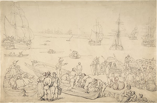 Thomas Rowlandson, Seaport