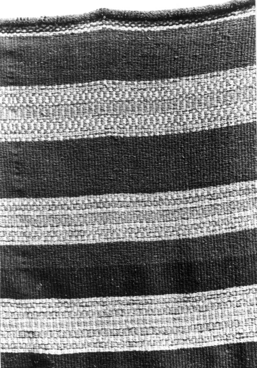 Anna Grostøl, Detalj av teppe. Eiken, Hægebostad, Vest-Agder 1941.