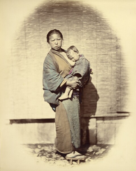 Felice Beato, Mother and Child