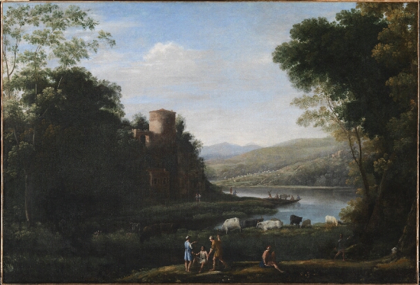 Claude Lorrain, Flodlandskab med hyrder