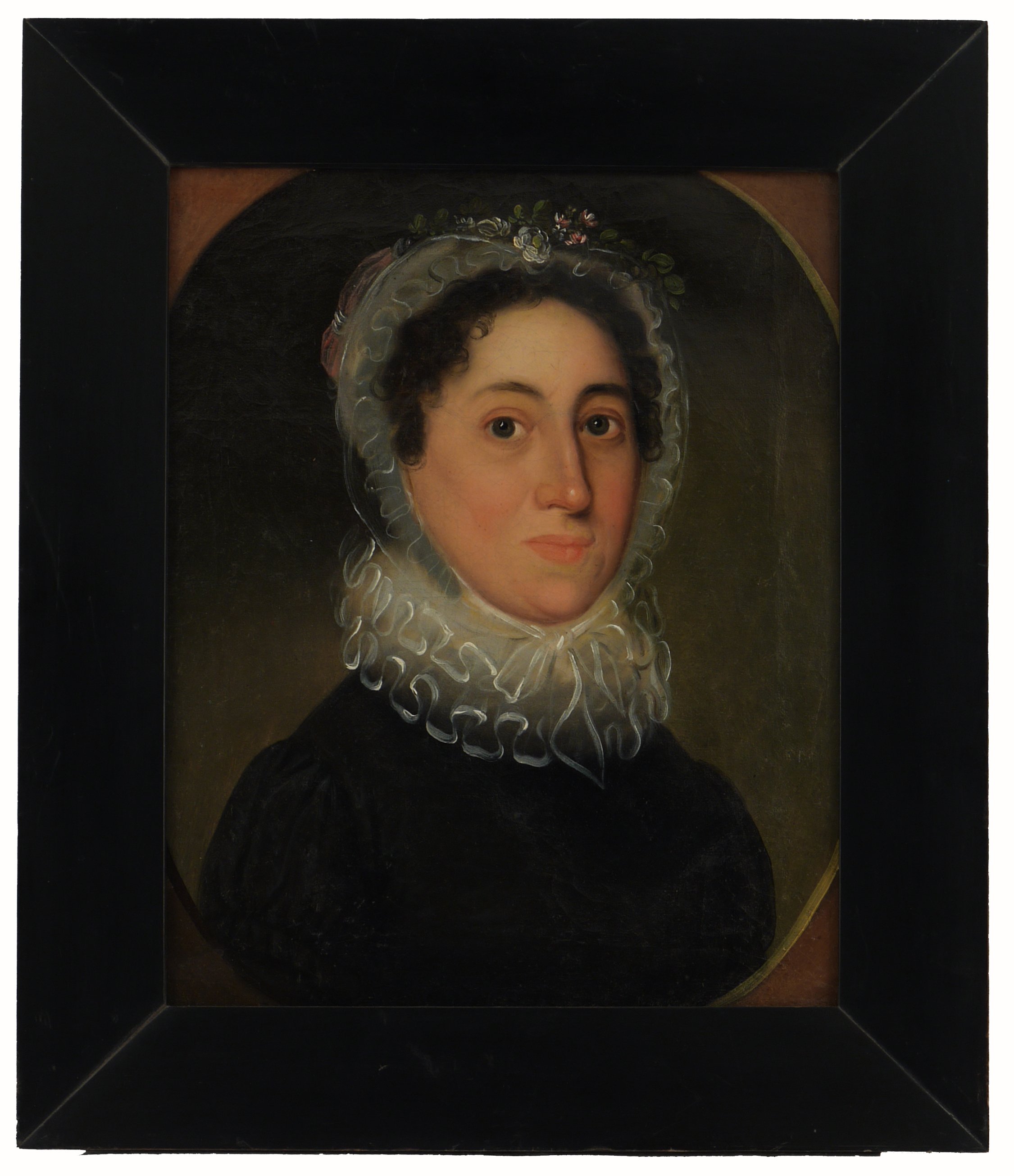 Johann Schlesinger (Maler), Brustbild einer Dame mit Spitzenhaube