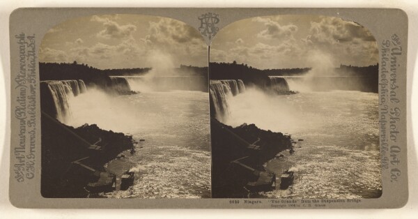 Carleton H. Graves, Niagara. "Vue Grande" from the Suspension Bridge.