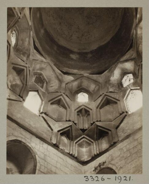 K.A.C. Creswell, Pendentive of dome in the mausoleum of Mamluk Princess Tulbiyya, Cairo