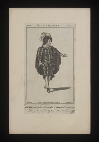 James Roberts, Mr. Hull in the character of King Charles