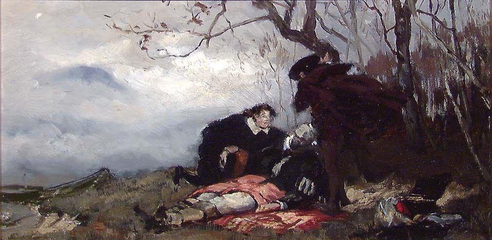 Eilif Peterssen, The Death of Corfitz Ulfeldt