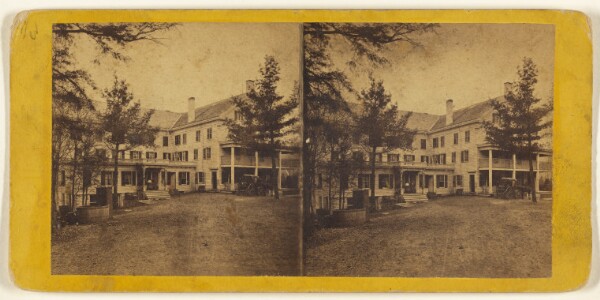 Edward and Henry T. Anthony & Co., The Glens of the Catskills. The Laurel House at Kauterskill Falls.