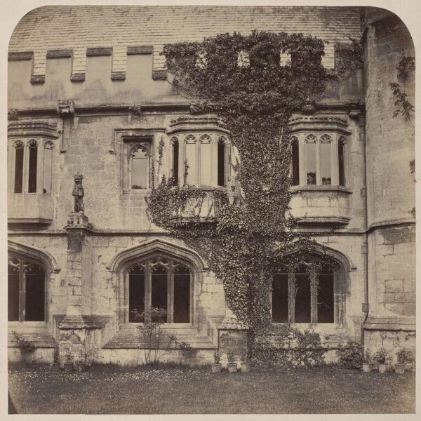 Fenton, Roger, Windows in the Cloisters, Magdalen