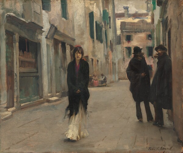 John Singer Sargent, Street in Venice