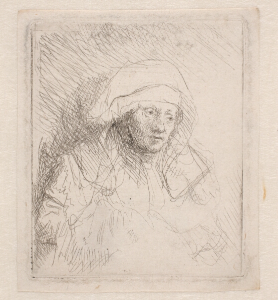 Rembrandt van Rijn, Syg kvinde (Saskia)