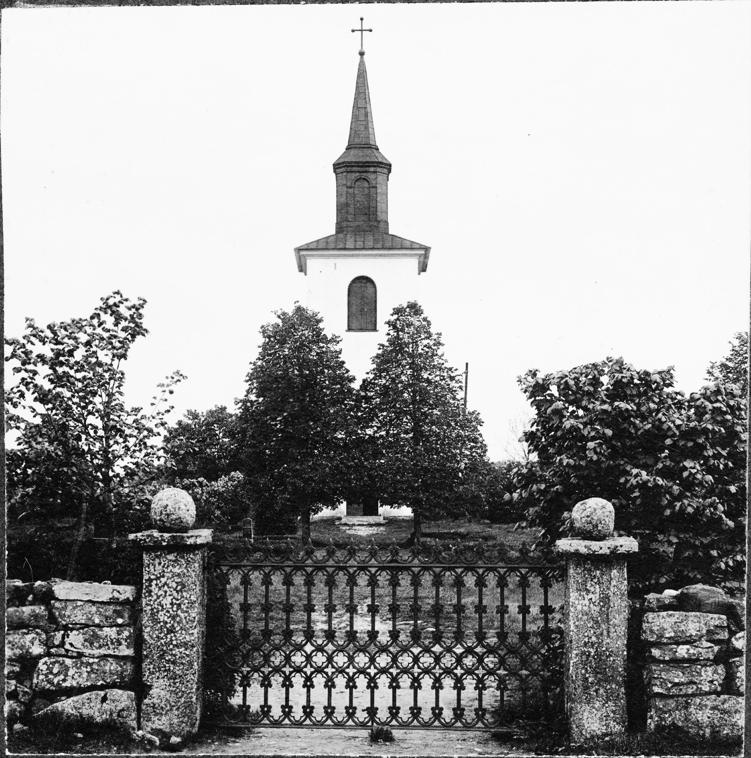 Gustaf Ewald, Hudene kyrka