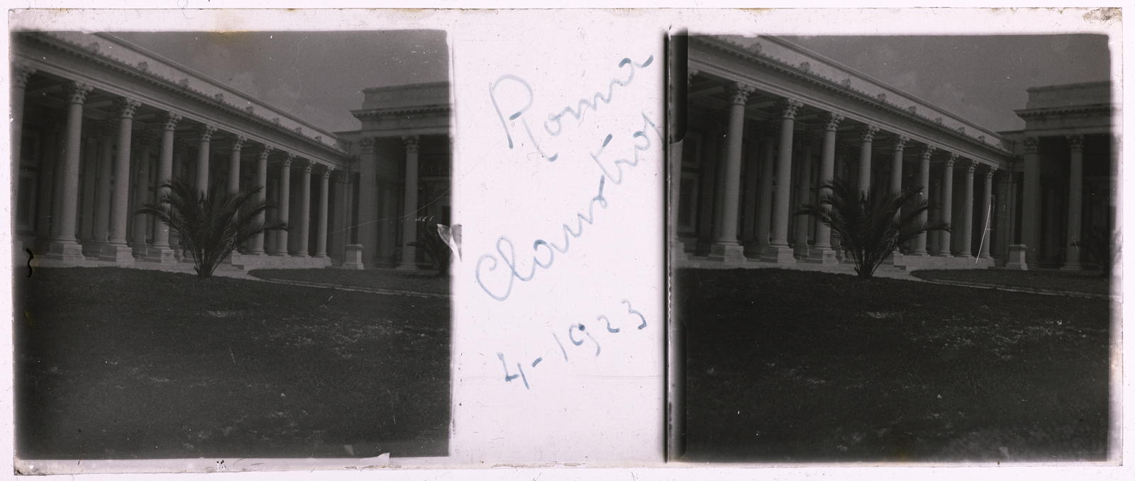 Desconegut, Roma. Claustros
