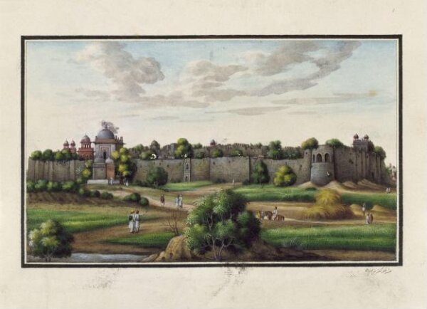 Unknown, Sixty drawings of Mughal monuments and architectural details.