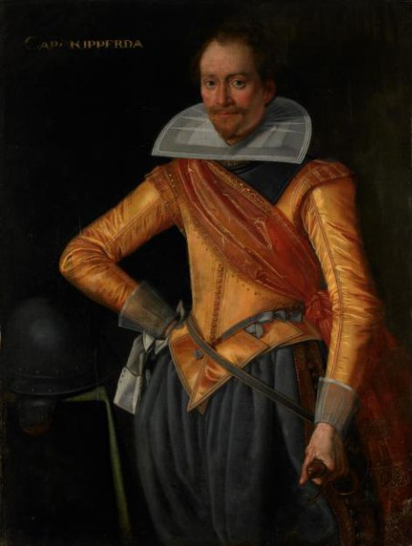 anonymous, Portrait of a Captain with the Surname Ripperda
