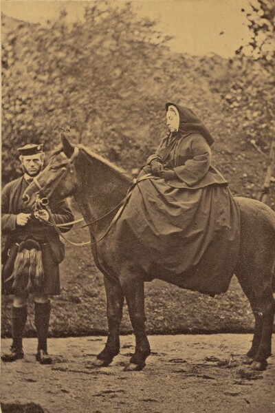 George Washington Wilson, The Queen, Balmoral, 1863.