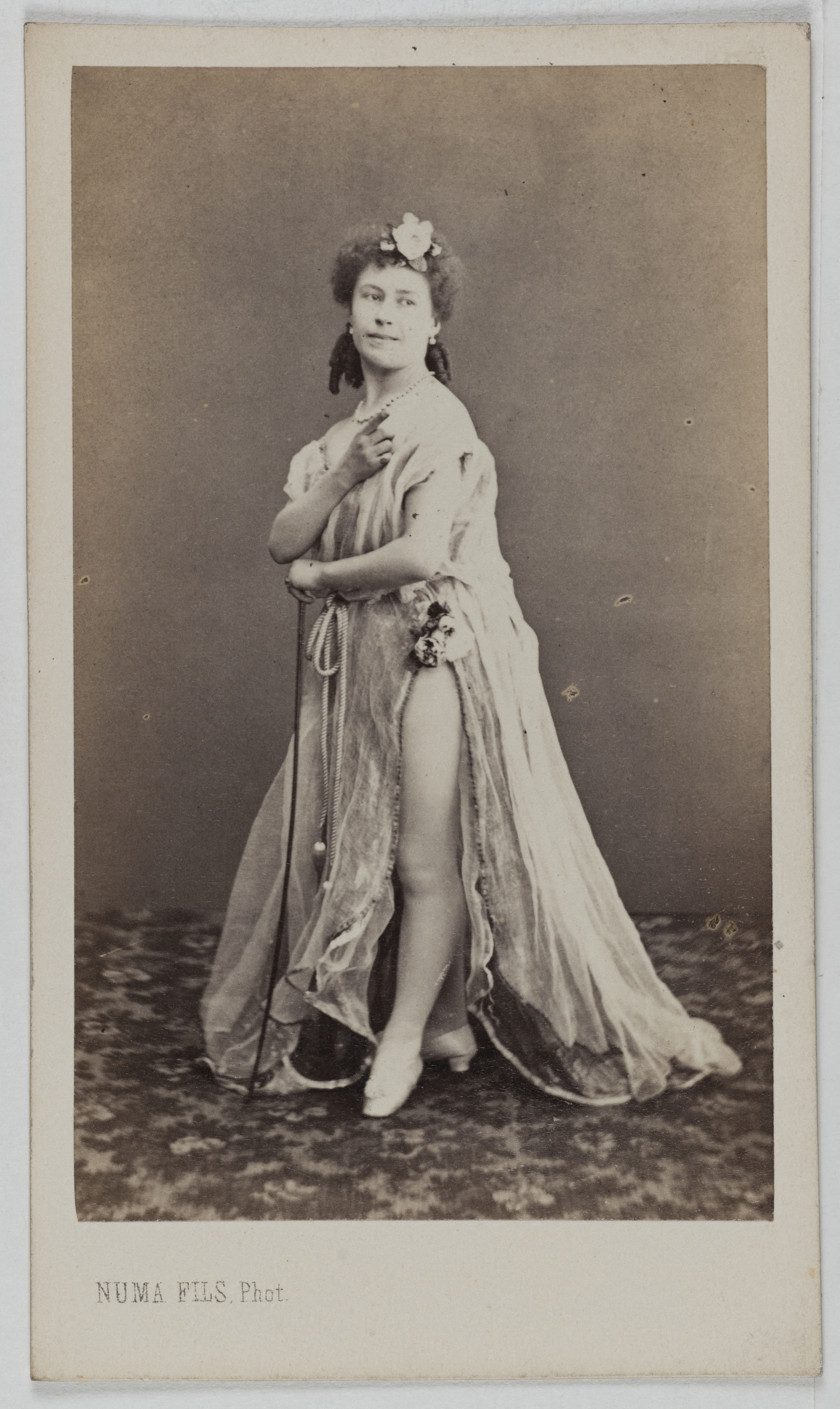 Numa Fils, Portrait de Mme Letourneur, (danseuse)