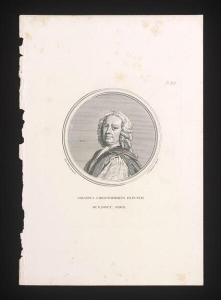 Unknown, Johannes Christophorus Pepusch