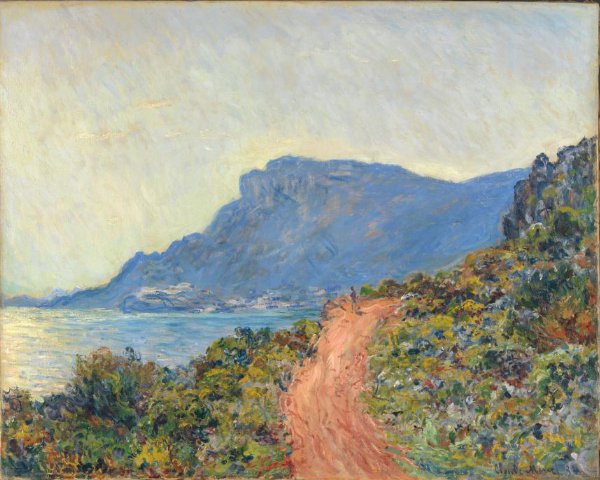 Claude Monet, La Corniche bij Monaco