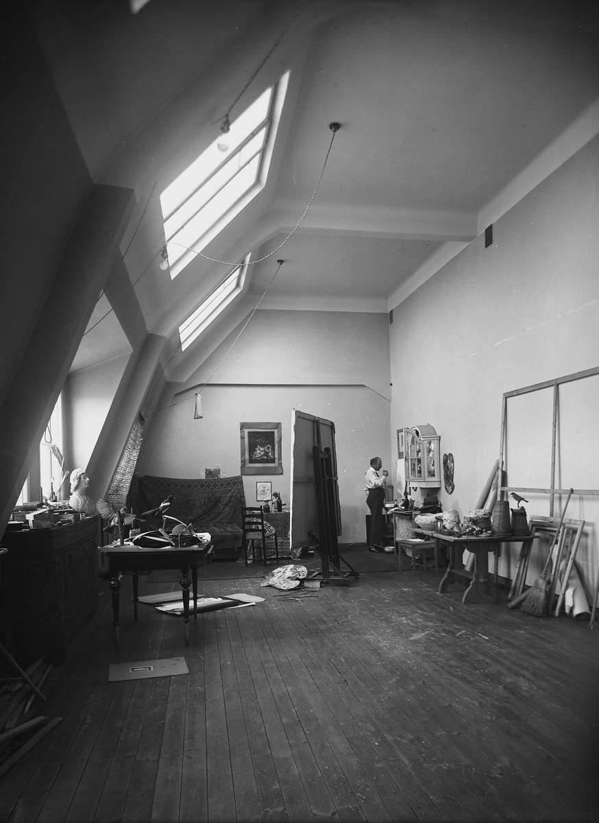 Anders Beer Wilse, Prot: Folkestad, atelier