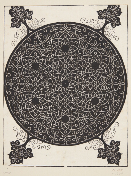 Albrecht Dürer, Knob med syv heksagonale stjerner