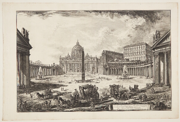 Giovanni Battista Piranesi, Peterspladsen