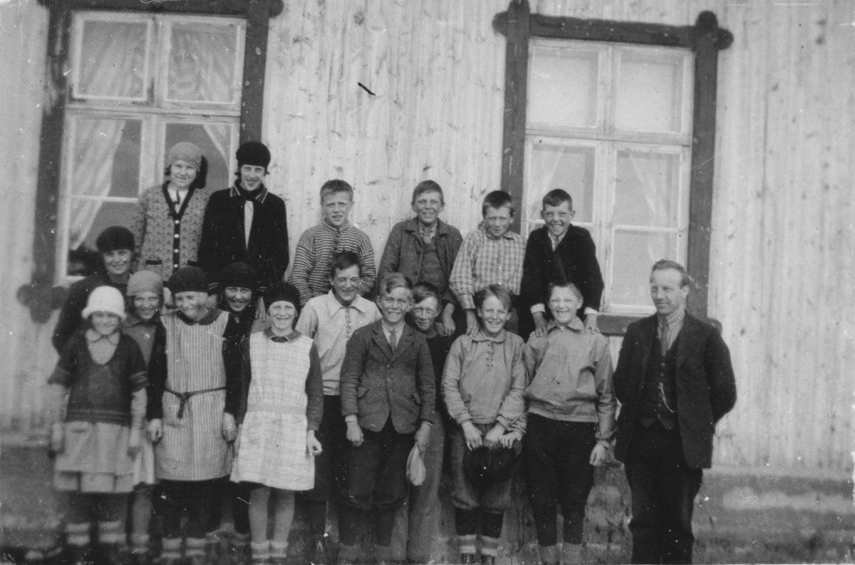 Ukjent, Skolebilde frå Grimsbu