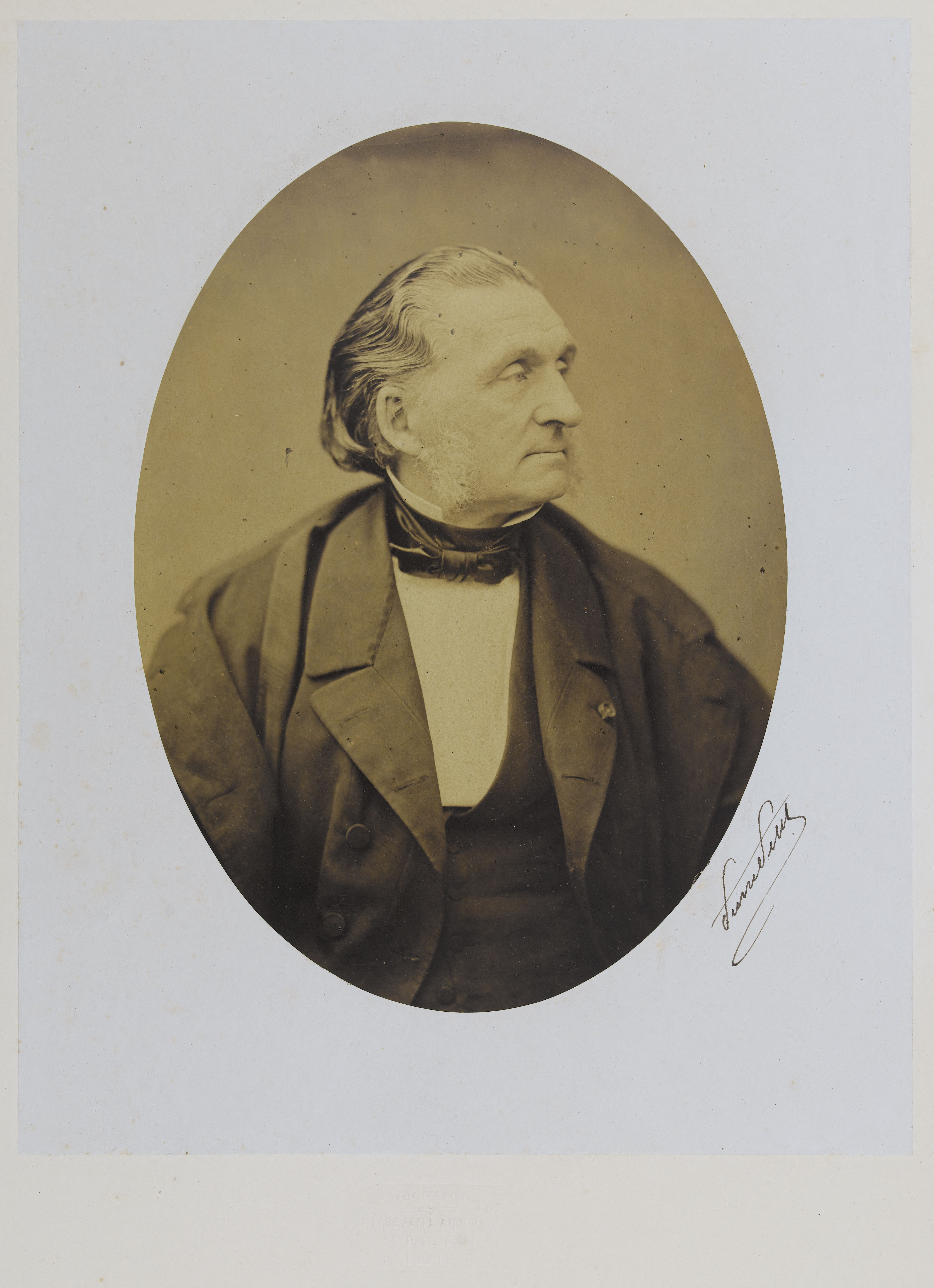 Pierre Petit, Portrait de Pierre Petit
