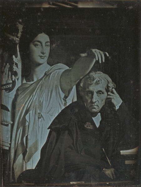 Unknown, [Ingres Painting of Maria Luigi Carlo Zenobio Salvatore Cherubini and his muse]