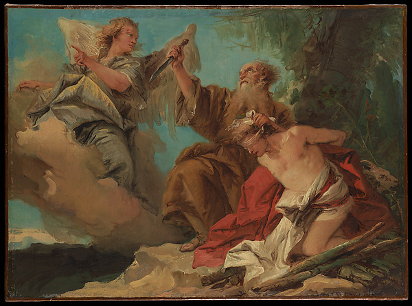 Giovanni Domenico Tiepolo, The Sacrifice of Isaac