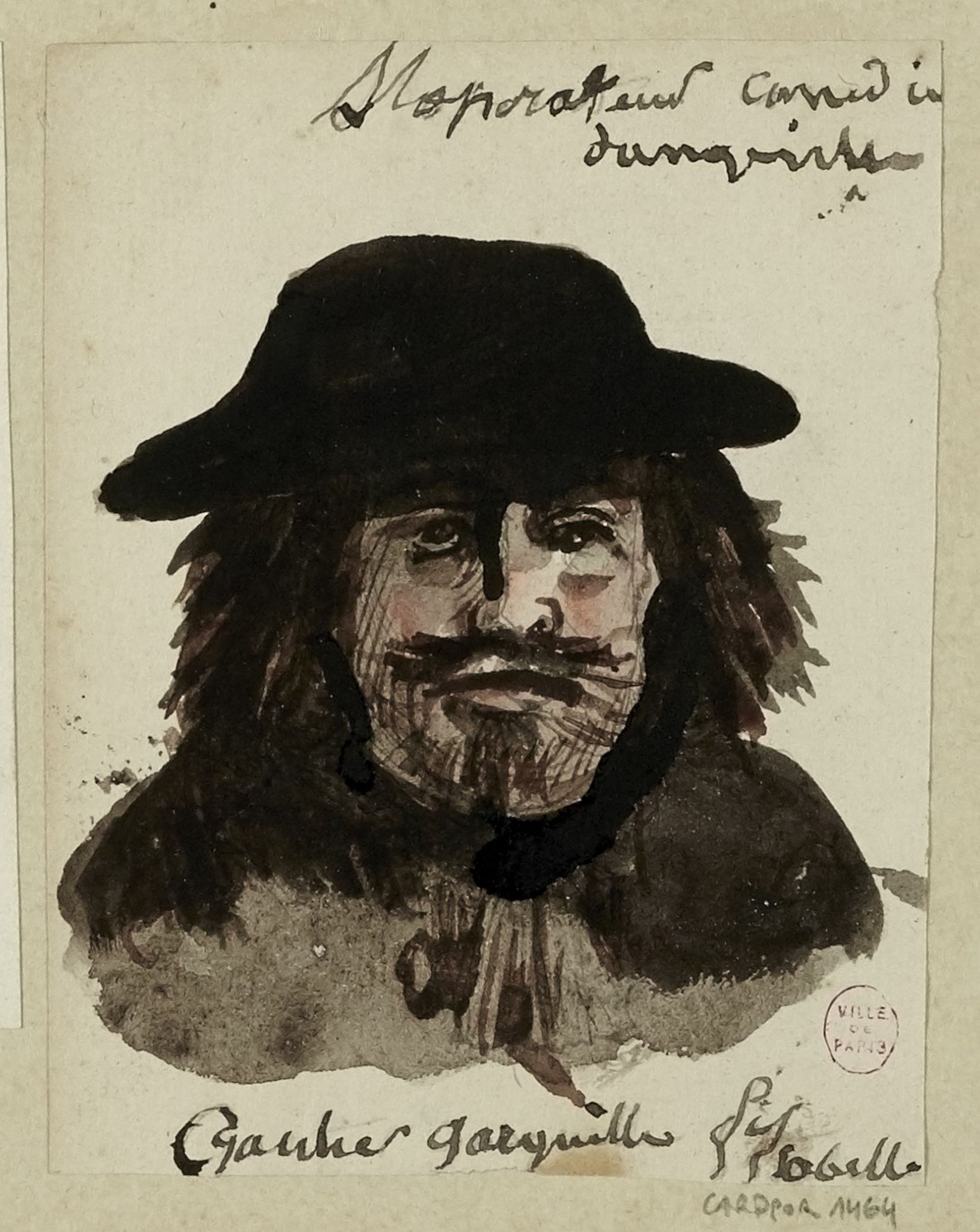 Anonyme, Portrait de Gaultier-Garguille.