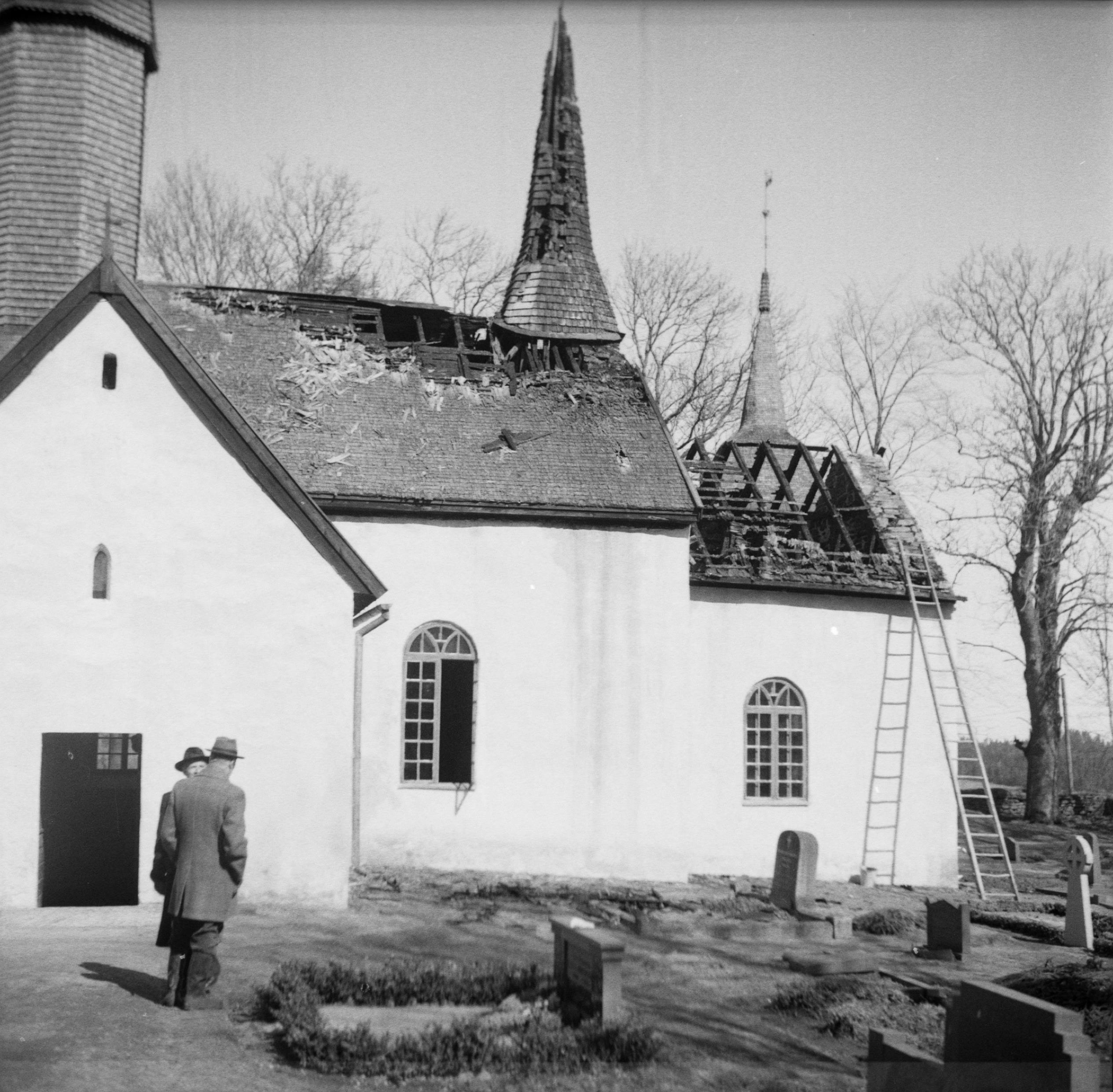 Olle Hellström, Kungslena kyrka