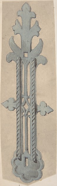 Anonymous, British, 19th century, Metal Doorplate for Church