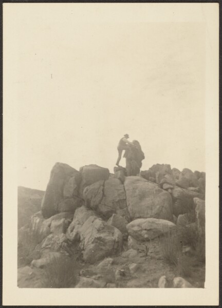 Louis Fleckenstein, [Louis Fleckenstein at Mockingbird Canyon]