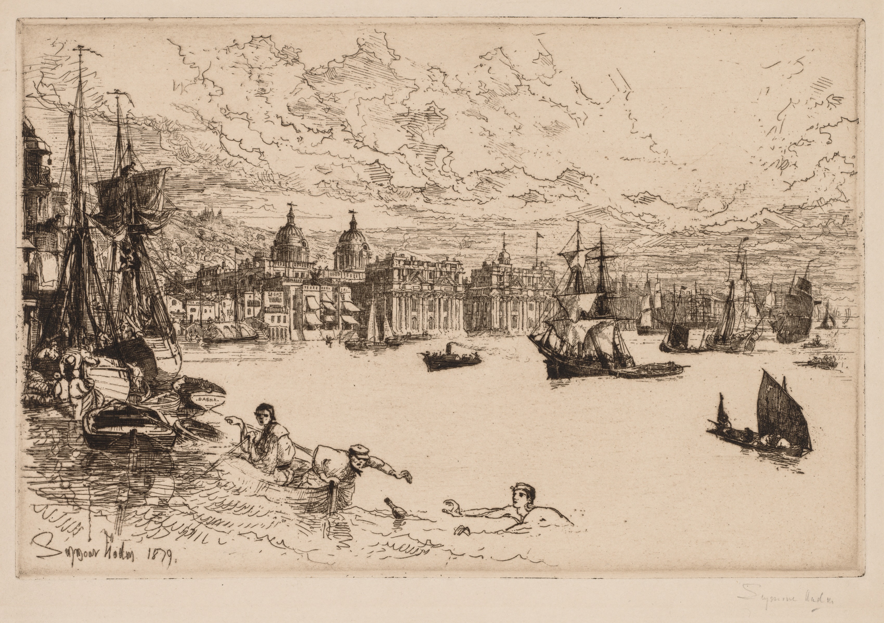 Francis Seymour Haden, Greenwich