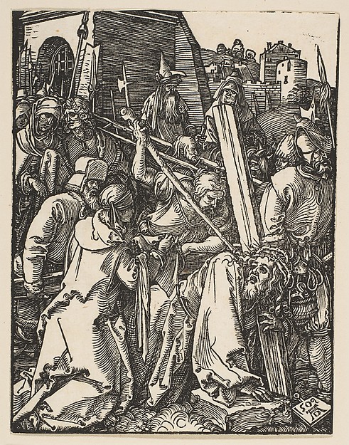 Albrecht Dürer, Chist Carrying the Cross, from "The Small Passion"