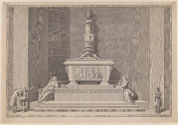 J.F. Clemens, Frederik V´s gravmonument i Roskilde Domkirke