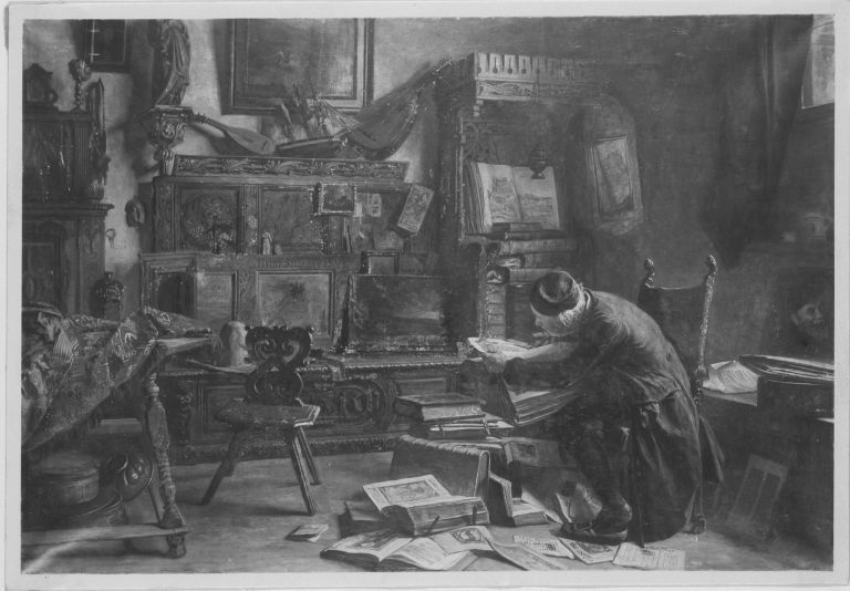 Heinrich Stelzner, Der Büchermarder