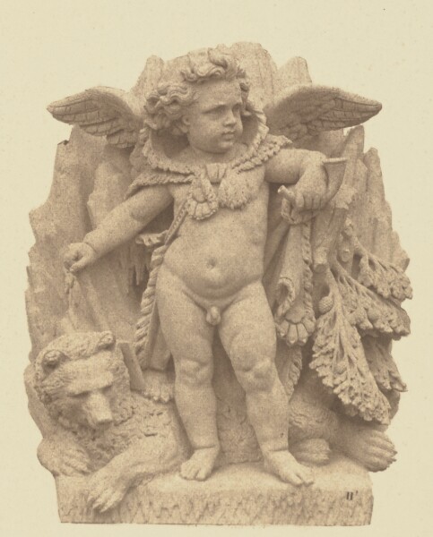 Édouard Baldus, ["Le Nord", Sculpture by Amédée Donatien Doublemard, Decoration of the Louvre, Paris]