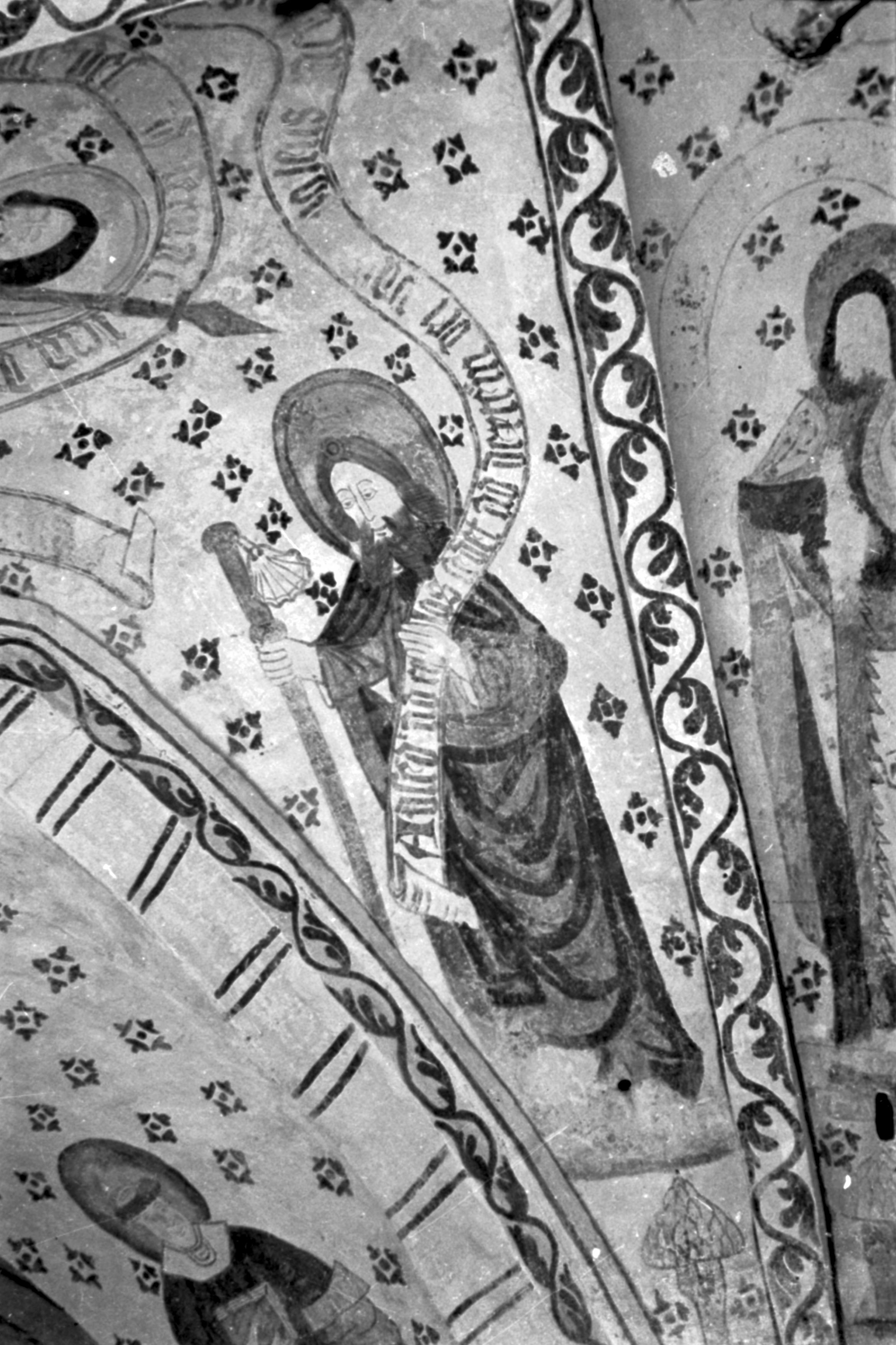 Osvald Owald, Skivarp, Sankt Laurentius kyrka