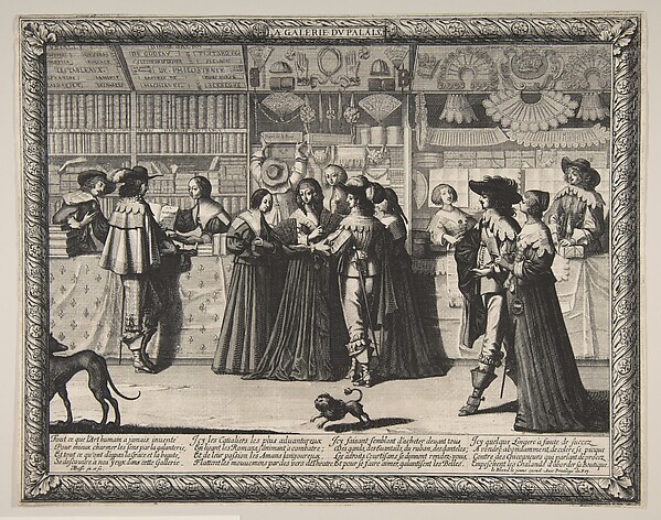 Abraham Bosse, The Gallery of the Palace of Justice