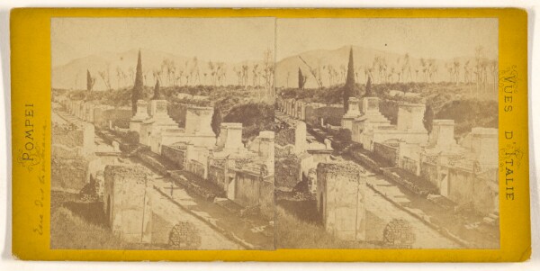 Unknown, Pompei/[Rue des tombeaux]