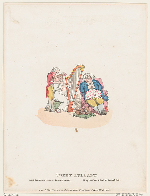 Thomas Rowlandson, Sweet Lullaby