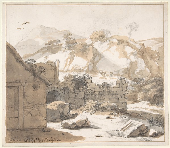 Gerbrand van den Eeckhout, Landscape with Ruins