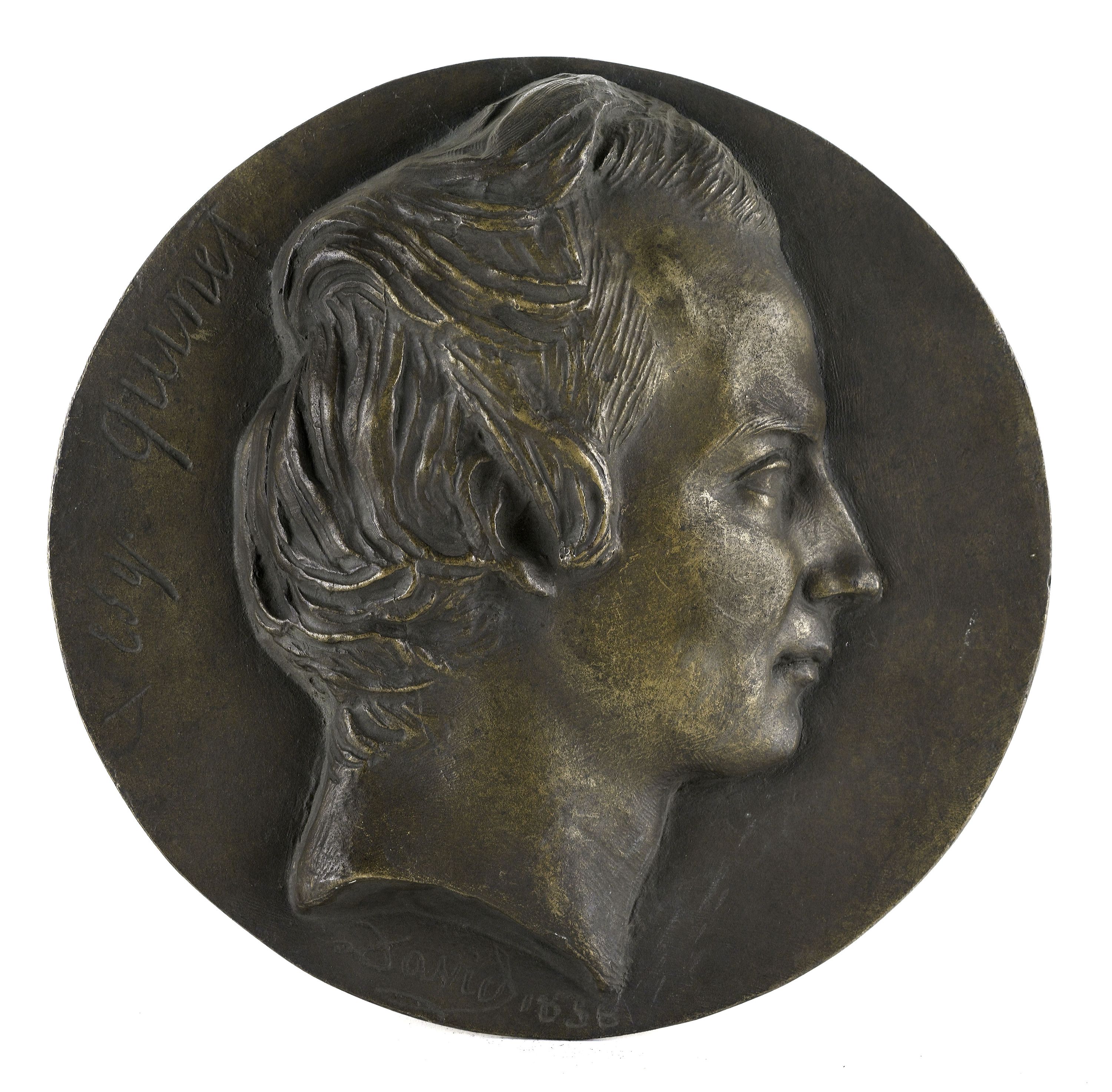 David d'Angers, Portrait d'Edgar Quinet (1803-1875), historien et homme politique