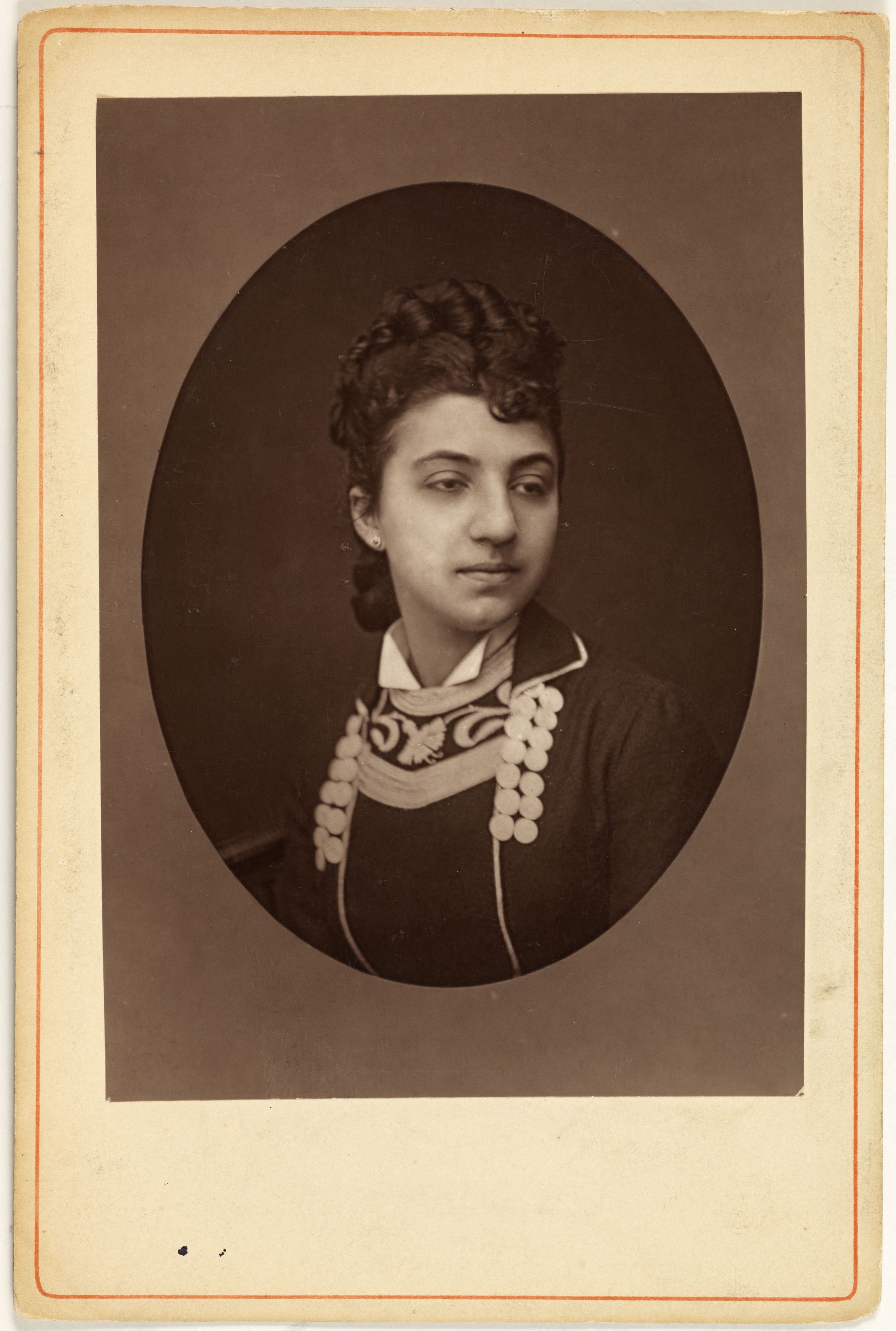Anonyme, Portrait de Borghi (Adélaïde D. Mamo), 1829-1901, cantatrice italienne