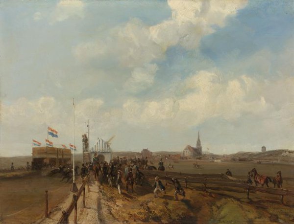 Charles Rochussen, Racetrack at Scheveningen, opened 3 August 1846