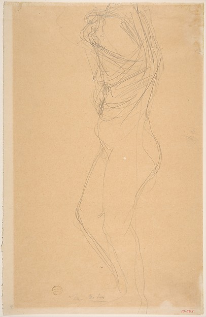 Auguste Rodin, Figure Disrobing